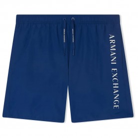 Бански гащета Armani exchange XM000832_AF22573 swimming shorts - Blue (Bellwether Blue) бански,гащета,мъжки,бански,костюми,armani,exchange,xm000832,af22573,swimming,shorts,blue,(bellwether,blue)