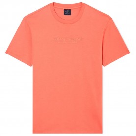 тениска,мъжки,тениски,дамски,тениски,armani,exchange,xm001280,af10361,short,sleeve,t,shirt,orange,(orange,rust)