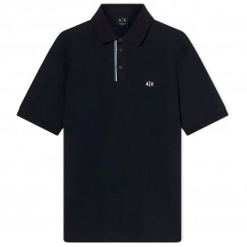 Armani exchange XM002067_AF10366 long sleeve polo - Blue (Deep Navy) дамски,блузи,с,яка,мъжки,блузи,с,яка,armani,exchange,xm002067,af10366,long,sleeve,polo,blue,(deep,navy)