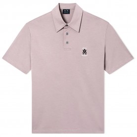 дамски,блузи,с,яка,мъжки,блузи,с,яка,armani,exchange,xm002209,af10364,short,sleeve,polo,pink,(driftwood)