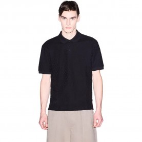 дамски,блузи,с,яка,мъжки,блузи,с,яка,armani,exchange,xm002346,af10337,short,sleeve,polo,black,(black)