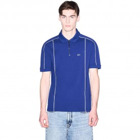 Armani exchange XM002375_AF10366 Polo - Blue (Bellwether Blue) дамски,блузи,с,яка,мъжки,блузи,с,яка,armani,exchange,xm002375,af10366,polo,blue,(bellwether,blue)