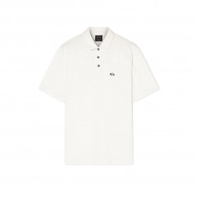 Armani exchange XM002408_AF13055 Polo - White (Cream) дамски,блузи,с,яка,мъжки,блузи,с,яка,armani,exchange,xm002408,af13055,polo,white,(cream)