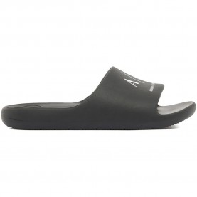 Сандали Armani exchange XM002744_AF23456 sandals - Black (Black / Optical White) сандали,мъжки,сандали,armani,exchange,xm002744,af23456,sandals,black,(black,optical,white)
