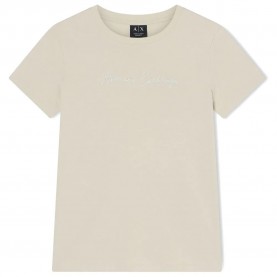 тениска,мъжки,тениски,дамски,тениски,armani,exchange,xw000839,af10356,short,sleeve,t,shirt,beige,(dust)