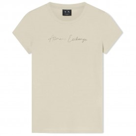 тениска,мъжки,тениски,дамски,тениски,armani,exchange,xw001457,af10356,short,sleeve,t,shirt,beige,(dust)