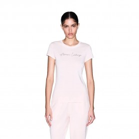 Тениска Armani exchange XW001457_AF10356 short sleeve T-shirt - Pink (Salt Rose) тениска,мъжки,тениски,дамски,тениски,armani,exchange,xw001457,af10356,short,sleeve,t,shirt,pink,(salt,rose)