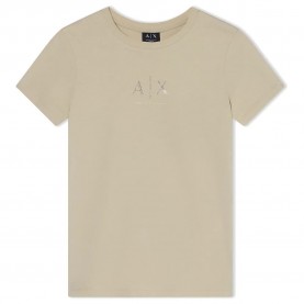 тениска,мъжки,тениски,дамски,тениски,armani,exchange,xw001459,af10356,short,sleeve,t,shirt,beige,(dust)