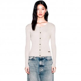 Жилетка Armani exchange XW001899_AF10352 cardigan - Beige (Sand) жилетка,мъжки,пуловери,дамски,пуловери,armani,exchange,xw001899,af10352,cardigan,beige,(sand)