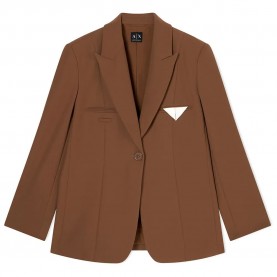 сако,дамски,сака,armani,exchange,xw001938,af21529,blazer,brown,(earth)