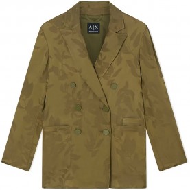 Сако Armani exchange XW002010_AF21551 blazer - Green (Savanna Jacquard) сако,дамски,сака,armani,exchange,xw002010,af21551,blazer,green,(savanna,jacquard)