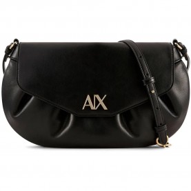 Чанта за през рамо Armani exchange XW002163_AF19894 messenger bag - Black (Black) чанта,за,през,рамо,всички,чанти,armani,exchange,xw002163,af19894,messenger,bag,black,(black)