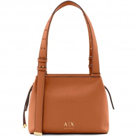 Пазарска чанта Armani exchange XW002604_AF19902 Shopper Bag - Brown (Saline Clay) пазарска,чанта,всички,чанти,armani,exchange,xw002604,af19902,shopper,bag,brown,(saline,clay)