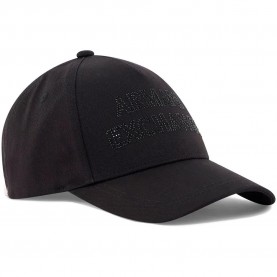 Бейзболна шапка Armani exchange XW002847_AF15502 baseball cap - Black (Black) бейзболна,шапка,всички,шапки,armani,exchange,xw002847,af15502,baseball,cap,black,(black)