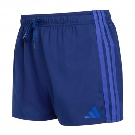 Бански гащета Adidas 3 Stripes 3´´ swimming shorts - Blue (Dark Blue / Semi Lucid Blue) бански,гащета,мъжки,бански,костюми,adidas,3,stripes,3´´,swimming,shorts,blue,(dark,blue,semi,lucid,blue)