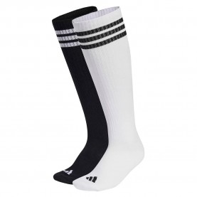 чорапи,мъжки,чорапи,дамски,чорапи,adidas,3,stripes,knee,socks,2,units,white,black,(white,black,black,white)