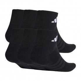 чорапи,мъжки,чорапи,дамски,чорапи,adidas,cushioned,essentials,ankle,socks,6,units,black,(black,black,white)