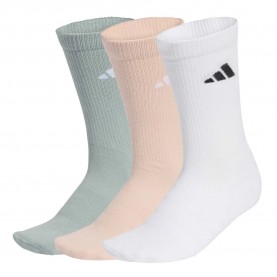 чорапи,мъжки,чорапи,дамски,чорапи,adidas,cushioned,sportswear,crew,socks,3,units,multicolor,(blush,pink,white,wonder,sage)