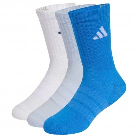 чорапи,детски,чорапи,adidas,cushioned,sportswear,crew,socks,3,units,multicolor,(crystal,sky,white,ray,blue)