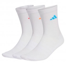 чорапи,мъжки,чорапи,дамски,чорапи,adidas,cushioned,sportswear,crew,socks,3,units,white,(white,lucid,orange,lucid,red)