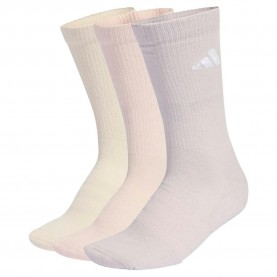 чорапи,мъжки,чорапи,дамски,чорапи,adidas,cushioned,sportswear,crew,socks,3,units,multicolor,(wonder,white,wonder,quartz,ice,purple)