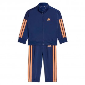 Анцуг Adidas Essentials Climacool tracksuit - Blue (Dark Blue / Dusky Orange) анцуг,детски,анцузи,adidas,essentials,climacool,tracksuit,blue,(dark,blue,dusky,orange)