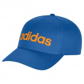 Бейзболна шапка Adidas Linear baseball cap - Blue (Ray Blue / Pure Tangerine / White) бейзболна,шапка,всички,шапки,adidas,linear,baseball,cap,blue,(ray,blue,pure,tangerine,white)