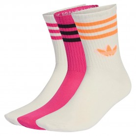 чорапи,мъжки,чорапи,дамски,чорапи,adidas,originals,3,stripes,crew,socks,3,units,white,pink,(off,white,shock,pink,off,white)