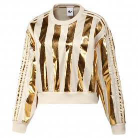 блуза,дамски,блузи,adidas,originals,pearl,crew,sweatshirt,golden,(wonder,white)