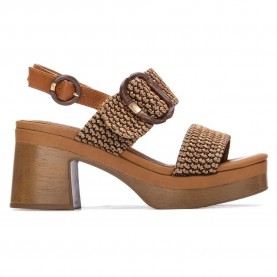 Сандали Carmela 163156 heel sandals - Brown (Camel) сандали,дамски,сандали,и,чехли,carmela,163156,heel,sandals,brown,(camel)