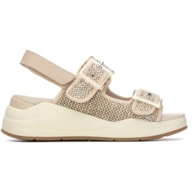 Сандали на платформа Carmela 163267 wedge sandals - Beige (Beige) сандали,на,платформа,дамски,сандали,и,чехли,carmela,163267,wedge,sandals,beige,(beige)