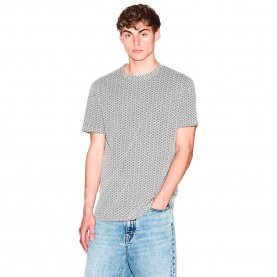 тениска,мъжки,тениски,дамски,тениски,armani,exchange,xm001798,af10356,t,shirt,grey,(cream,ax,allover,print)