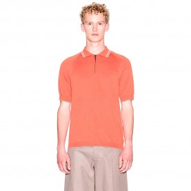 дамски,блузи,с,яка,мъжки,блузи,с,яка,armani,exchange,xm001977,af20139,long,sleeve,polo,orange,(orange,rust)