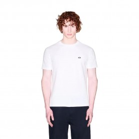 Тениска Armani exchange XM002453_AF10337 short sleeve T-shirt - White (Off White) тениска,мъжки,тениски,дамски,тениски,armani,exchange,xm002453,af10337,short,sleeve,t,shirt,white,(off,white)