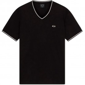 Тениска Armani exchange XM002512_AF10358 T-shirt - Black (Black) тениска,мъжки,тениски,дамски,тениски,armani,exchange,xm002512,af10358,t,shirt,black,(black)