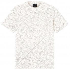 тениска,мъжки,тениски,дамски,тениски,armani,exchange,xm002783,af10356,short,sleeve,t,shirt,beige,(diagonal,lettering,m)
