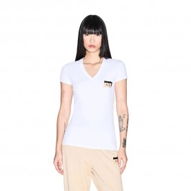 Тениска Armani exchange XW001803_AF16294 short sleeve T-shirt - White (Optic White) тениска,мъжки,тениски,дамски,тениски,armani,exchange,xw001803,af16294,short,sleeve,t,shirt,white,(optic,white)