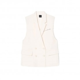 Елек Armani exchange XW001823_AF16125 vest - White (Iso) елек,дамски,жилетки,armani,exchange,xw001823,af16125,vest,white,(iso)