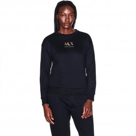 Блуза Armani exchange XW001846_AF18853 sweatshirt - Black (Black) блуза,дамски,блузи,armani,exchange,xw001846,af18853,sweatshirt,black,(black)