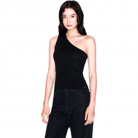блуза,мъжки,пуловери,дамски,пуловери,armani,exchange,xw001881,af11957,sleeveless,sweater,black,(black,black)