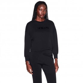 блуза,дамски,блузи,armani,exchange,xw002049,af21298,sweatshirt,black,(black)