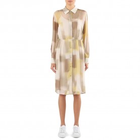 рокля,дамски,поли,и,рокли,armani,exchange,xw002281,af21554,dress,beige,(horizon,print)