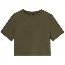 Тениска Armani exchange XW002298_AF16356 short sleeve T-shirt - Green (Savanna) тениска,мъжки,тениски,дамски,тениски,armani,exchange,xw002298,af16356,short,sleeve,t,shirt,green,(savanna)