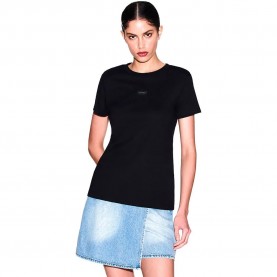 Тениска Armani exchange XW002316_AF10358 short sleeve T-shirt - Black (Black) тениска,мъжки,тениски,дамски,тениски,armani,exchange,xw002316,af10358,short,sleeve,t,shirt,black,(black)