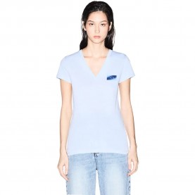 Тениска Armani exchange XW002347_AF10356 short sleeve T-shirt - White (Glacial) тениска,мъжки,тениски,дамски,тениски,armani,exchange,xw002347,af10356,short,sleeve,t,shirt,white,(glacial)