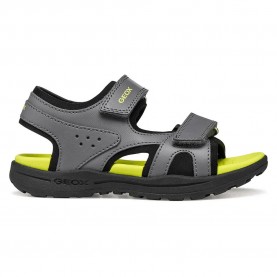 сандали,детски,сандали,и,чехли,geox,vaniett,sandals,grey,(dark,grey,lime)