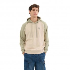суичър,мъжки,пуловери,дамски,пуловери,munich,essentials,hoodie,beige,(bicolor,green)
