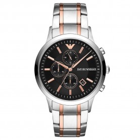 Часовник Emporio armani AR11165 watch refurbished - Golden (Black) часовник,часовници,emporio,armani,ar11165,watch,refurbished,golden,(black)