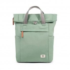 Раница Roka london Finchley A Recycled Canvas backpack - Green (Frost) раница,раници,roka,london,finchley,a,recycled,canvas,backpack,green,(frost)