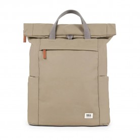 Раница Roka london Finchley A Recycled Canvas backpack - Beige (Taupe) раница,раници,roka,london,finchley,a,recycled,canvas,backpack,beige,(taupe)